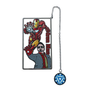 Bandai | Bộ Đánh Dấu Trang Acrylic Siêu Anh Hùng - Thiết Kế Iron Man Thor Captain America Dùng Cho Đọc Sách Thư Viện Văn Phòng Du Lịch Quà Tặng Giáng Sinh