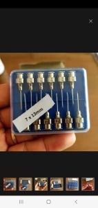 Kim tiêm thú y 7*13 và 9 *13 và 16*20 hộp 12 cây