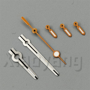 Silver Orange VK63 Watch Hand Set 6 Pins for VK63 Quartz Chronograph Movement Watch Needles Green Luminous Black Red Gold Silver