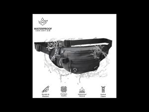 Tas Selempang Waistbag Distro Anti Air Waterfoop Murah Terbaru Keren Kekinian