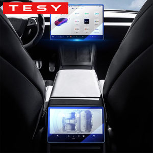 TESY Tempered Glass Film Protector for New Tesla Model YL Y Juniper Launch Model 3 Highland Front Rear Screen Protective