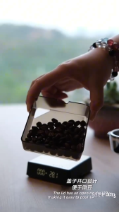 【SG Stock】Timemore Nuttii OX Electric Coffee Bean Grinder Geo-C Coffee Scale PRO