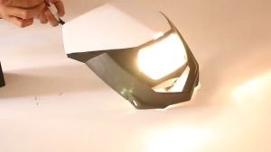 【Hot New Release】 12V Headlight Fairing Motocross Enduro Dirt Bike Headlamp