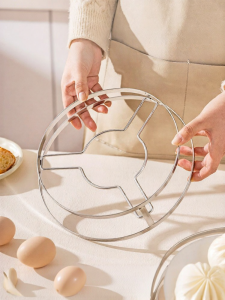 MODERN SWEETHOME | Heat Insulation and Storage Pot Rack 304 Stainless Steel
