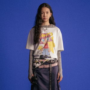 GOOD BAI | Áo Thun Oversized Vintage Hình Sao Dễ Thương