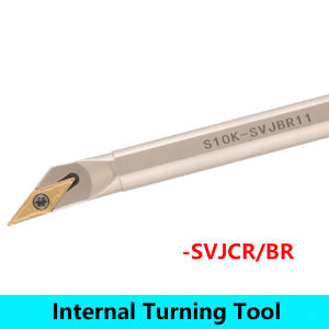 LIHAOPING 10mm 16mm 20mm SVJCR SVJBR S10K S12M S16Q S20R SVJCR11 SVJBR11 SVJBR16 Internal Turning Tools Holder Cutter CNC Lathe