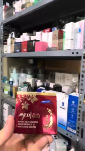 [TEM PHỤ + VAT] Kem Dưỡng Trắng Da Nhân Sâm Hàn Quốc - My Gold Korea Red Ginseng White Cream