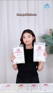 CRYSLENE Kertas Label Stiker Undangan Motif No 103 121