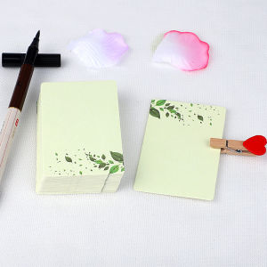 20/40 Chiếc DIY Phong Cách Trung Hoa Trống Thiệp Chúc Mừng Từ Nhỏ & Họa Tiết Hoa Giấy Kraft Trắng Cho Tranh Ghép Nghệ Thuật