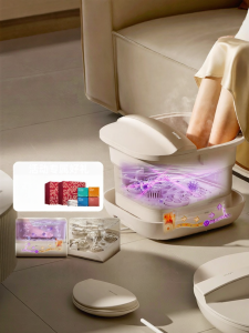Philips | Bồn Ngâm Chân Điện Điều Khiển Nhiệt Độ Có Massage Và Khử Trùng Gấp Được