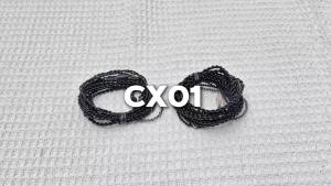 KBEAR CX01 Type C 2PIN Earphones Cable 1.5m in Length Optional QDC/0.78mm/TFZ PIN OFC HiFi Upgrade Cable for Wired Headphones