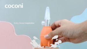 COCONI Baby Nasal Aspirator with Tweezer | Alat Sedot Hidung Bayi dengan Pinset
