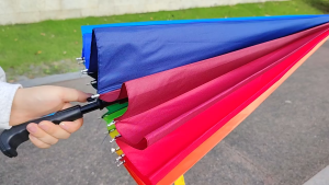 ร่มกอล์ฟ ร่มตอนเดียว ร่มยาว 16 ก้าน ทนลมแรง ผ้ากันน้ำ ร่มผู้ใหญ่ กันแดดกันฝน พกพาง่าย