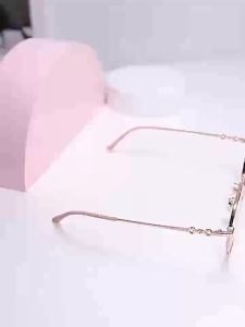 Kính 0 độ đổi màu form lục giác kim loại mảnh xinh xắn mã Y7752