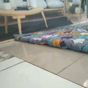 Kasur Lantai Palembang Muat 1 - 4 Orang Full Motif Premium/Ploor Mattress 3D Polding Portable Murah