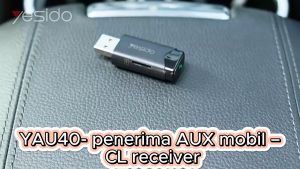 RC YAU40 USB Dongle Bluetooth 5.0 Transmitter Bluetooth untuk Mobil