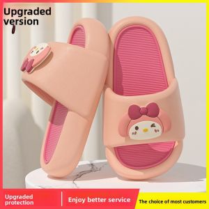 MONLEYTA | Childrens Indoor Outdoor Slippers Thick Bottom Cute Cartoon Anti-Slip EVA Baby Toddler Boys Girls Slip-On Summer Sandals