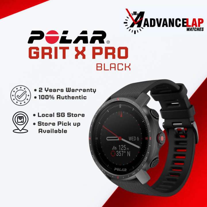 Polar Grit X Pro Black (M-L) | Lazada Singapore