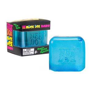 Needoh Nice Cube Sensory Stress Reliever Fidget Tool for Anxiety &Focus Desk Sensory Cube for Adults & Anti-Anxiety Squeeze Kids