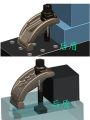 Arc Bow Screw Nut Press Plate Engraving Machine Code Mold Holder Bracket Milling Machine Punching Machine Injection Molding Machine. 