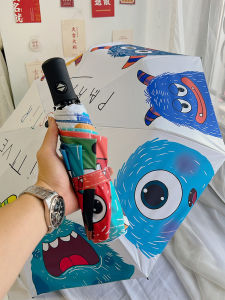 Đồng Phục Công Ty Tự Động Chống Nắng Có Thể Gập Lại Chống Tia UV Dễ Thương Chống Mưa Và Nắng Bằng Nhựa Chống Tia UV