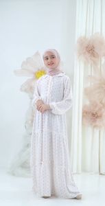 Erlimakids Gamis Anak Motif Thalia Series Bahan Rayon Viscose Premium - BISA COD