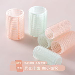 Airy Bangs Curling Iron Plastic Self-Adhesive Hair Styling Tool for Sleeping Beauty Wake-Up Curls Maker Macaron Colored