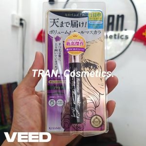 Mascara Kissme Mascara Chuốt Mi Kissme Dạng Màng Phim Nâng Cao Làm Cong Dài Và Dày Mi - TRAN.Cosmetics.