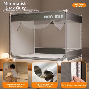 SHULIAN | Fall Prevention All Bottom Covered Mosquito Net