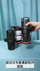 Rotating car center console beverage rack car cup holder double-layer storage rack cup holder car cup holder expander