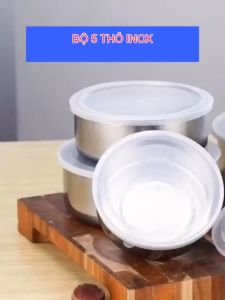 Bộ 5 Thố Inox Protect Fresh Box