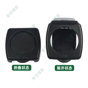 No-Trace Adhesive Foldable Coffee Milk Tea Cup Holder for Pedal Motorcycle Modification Suitable for Wuyang Honda NWF125