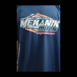 KAOS TSHIRT BAJU DISTRO MEKANIK MUDA INDONESIA Baju T-Shirt Kasual Cotton Kaos Pendek Crew Neck Grafis - Lazada