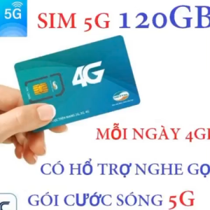 FREESHIP - CHƯA KÍCH HOẠT.Sim 5G viettel 120GB sử dụng toàn quốc 0d