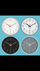 Đồng hồ treo tường 30cm 20cm Kim Trôi Phòng khách ẢNH &VIDEO THẬT