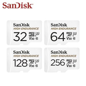 Original SanDisk High Endurance Micro SD Card MicroSDHC 32GB V30 C10 MicroSDXC 128GB 256GB 512GB 1TB 2TB Memory Card For Dash Camera