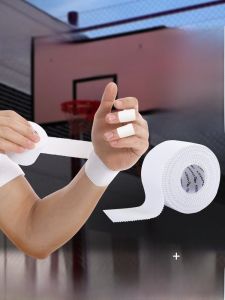 FYOUGA White Sports Tape Ankle Wrap for Basketball Volleyball Football Soccer Tennis Badminton Golf Yoga Dance Other Sports