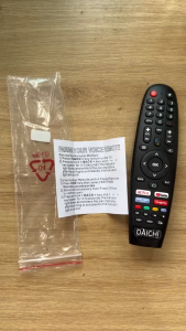 Remote Điều khiển thay thế GIỌNG NÓI VOICE TV DAICHI HÀNG CHUẨN CHẤT LƯỢNG HÃNG theo TV 100% Tặng kèm Pin