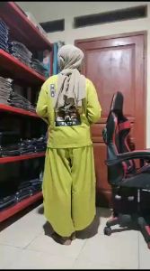 Stelan by dm3 Cloth premium One set wanita baju wanita terbaru 2024 setelan kulot-AmirahStore21