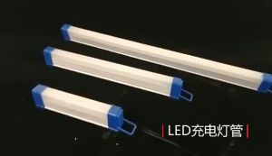 Real 30W/60W/80W Lampu LED Tube Light White/Warm LED RECHARGEABLE Light Lampu Kecemasan LIGHT T5 USB Camping LED