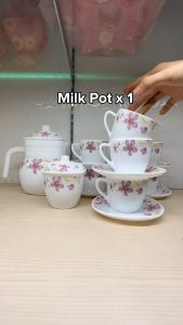 Set Cawan dan Teko 17pcs / Tea Pot Set / Teko Air Panas Set Cawan / Set Teko / Teapot Set / Teko Kaca Tahan Panas/Teaset