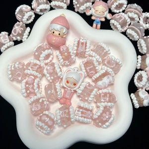 Heavy Oil Hand-Painted Beads DIY Materials Cute Particle Pen Mobile Phone Chain Crossbody Bag Hanging Accessories Pearl Shine