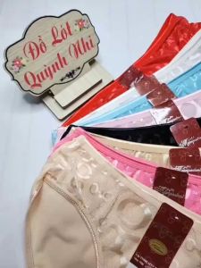 Combo 10 Quần Lót Nữ Cotton Thái Thông Hơi Phối Ren Size 45-55 Kg (6525) Form Ôm Dáng Chuẩn Chất Vải Mịn Co Giãn Thoáng Mát - Đồ Lót Quỳnh Nhi