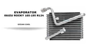 คอยล์เย็น 165-195 แรง R134a EVA0064 EVAPORATOR ISUZU ROCKY 165-195 R134 ตู้แอร์ คอยเย็น รอกกี้ แผงคอยเย็น ร็อกกี้ แอร์รถยนต์