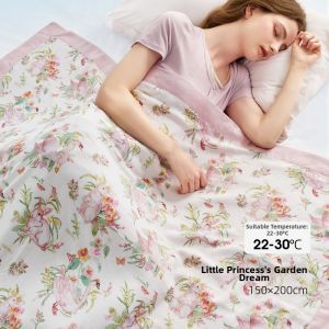 EMXEE | Summer Cooling Anti-Mosquito Bamboo Cotton Baby Blanket