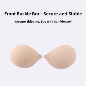 miiow | Invisible Strapless Bra For Women Wedding Dress Special Use Anti-Sagging Ladies Underwear Cat Person Brand Round Shape Washable