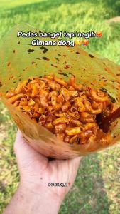 1 KG MAKARONI CIKRUH PEDAS DAUN JERUK