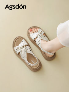 Agsdon | Summer Womens Thick Sole Sandals Soft Comfort Beachwear