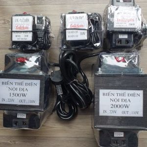 Biến Thế Đổi Điện 220V ---> 110V (200w --> 2000w)