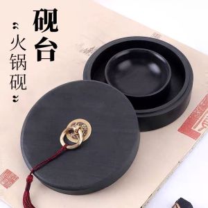Memorable Painting Book Hot Pot Calligraphy Special Multi-Function Covered Drought-Proof Inkwell Moisture Preservation Ink Box